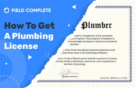 Guide to Plumbing Certification .